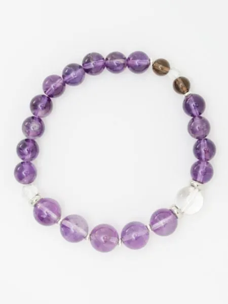 SHOUSHA - 10mm Amethyst Bracelet