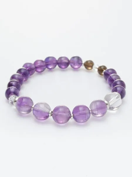 SHOUSHA - 10mm Amethyst Bracelet