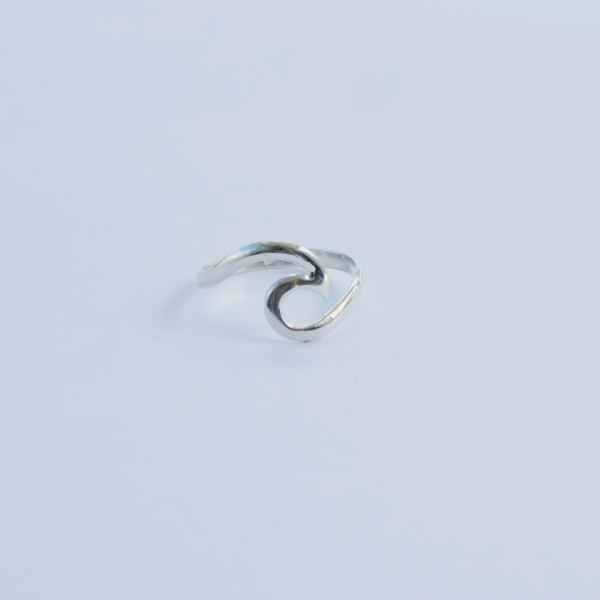 Silver Wave Ring