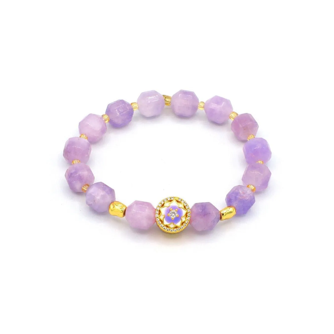 Spectrum Lavender Amethyst Bracelet (Elastic)