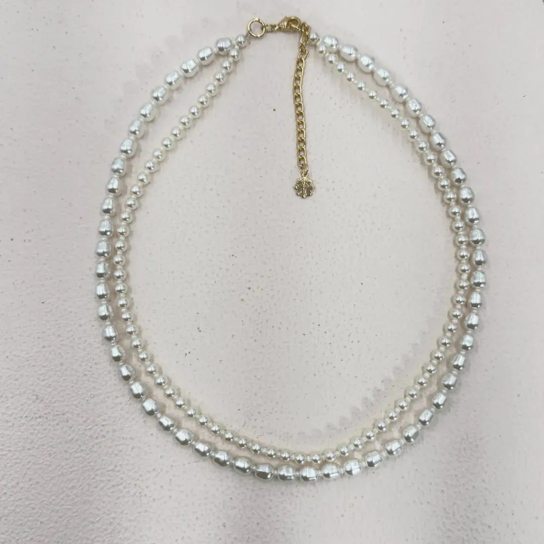 TFC Royal Pearl Strands Necklace