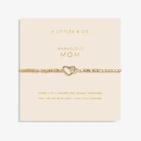 The Marvelous Mom Bracelet in Gold