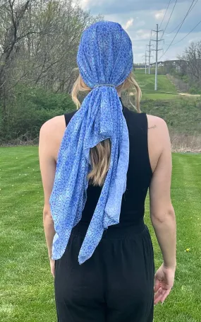 Tie Dye Mandala Scarf