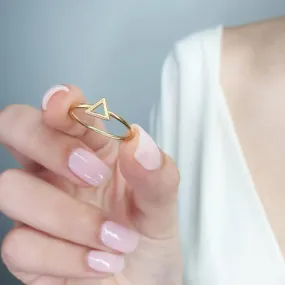 Tiny triangle ring