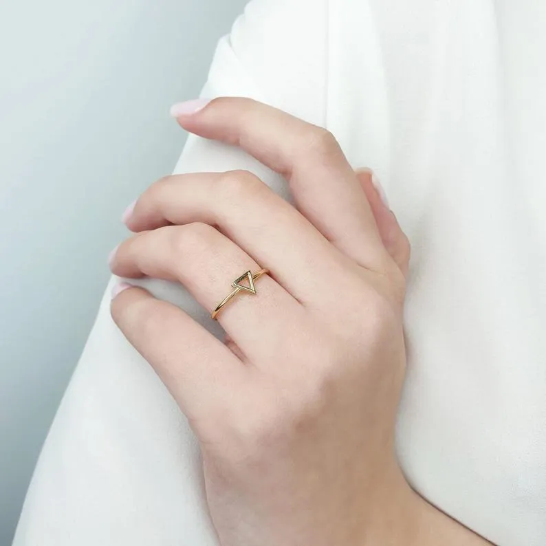 Tiny triangle ring