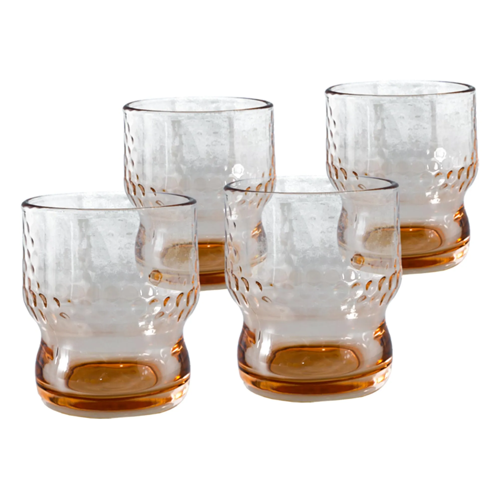 UMAI Water Glasses Set of 4 (300ml Each) | Juice Glasses | Lead Free Drinking Glasses | Kitchen Gift Items | Cold Drink Glass | Cocktail Glass | Kaanch Ke Glass | Housewarming Gifts | Gift for Men