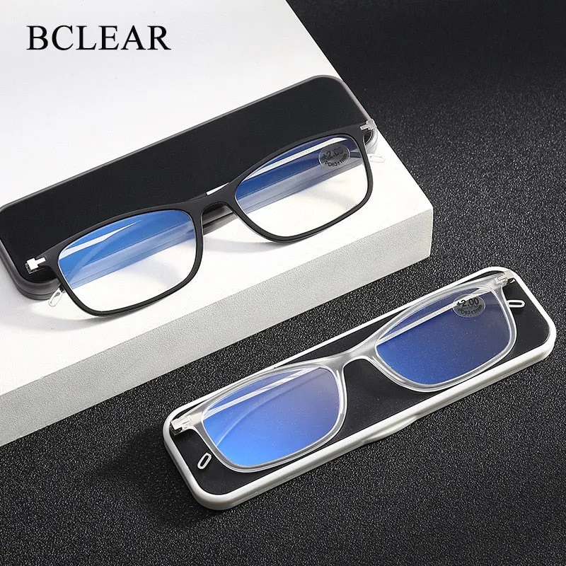 Unisex Full Rim Alloy Frame Anti Blue Light Lens Reading Glasses Xx666