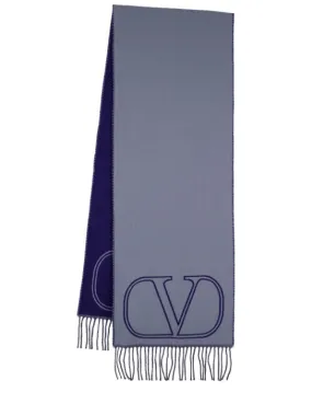 Valentino Garavani   VLogo signature wool scarf 