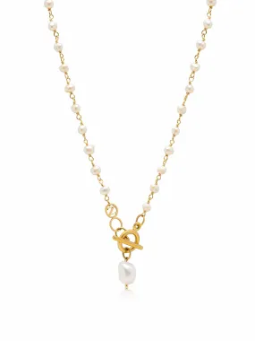 Women's Pearl Wrap Necklace